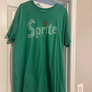 Coca Cola Green Graphic Tee with White Logo